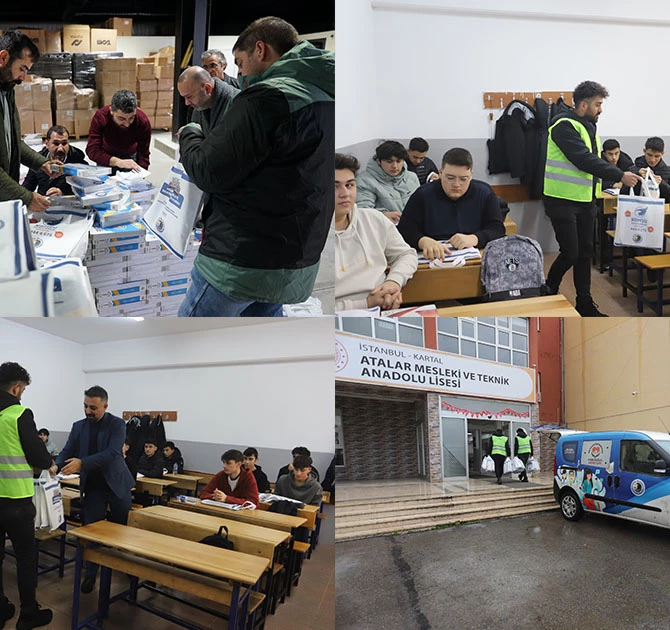 KARTAL BELEDİYESİ’NDEN 10 BİN ÖĞRENCİYE LGS VE TYT İÇİN KİTAP DESTEĞİ