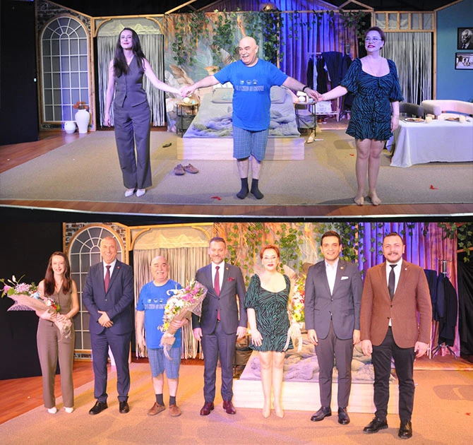 ‘YATAK ODASI SIRLARI’ ADLI TİYATRO SAHNELENDİ