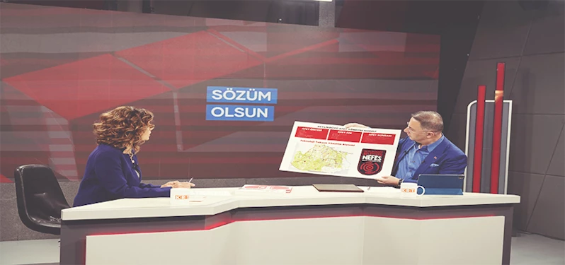 BAŞKAN ÇALIK, KRT TV’NİN CANLI YAYIN KONUĞU OLDU