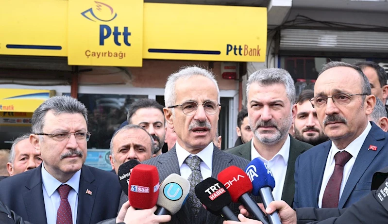 ULAŞTIRMA VE ALTYAPI BAKANI URALOĞLU, MEMLEKETİ TRABZON’DA