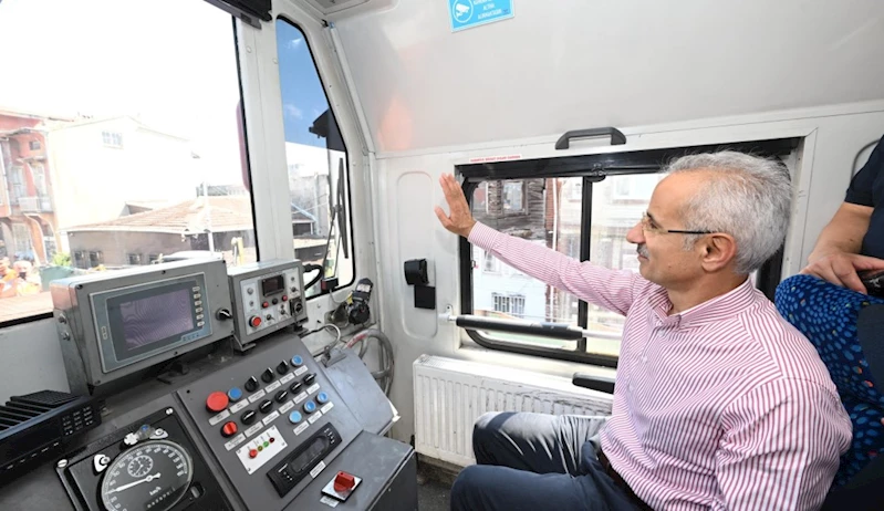 SİRKECİ KAZLIÇEŞME YENİ NESİL ULAŞIM PROJESİ AÇILIYOR