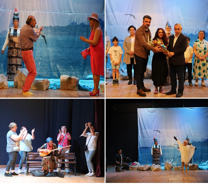 ‘YARI SAYDAM PERŞEMBE HİKÂYELERİ’ ADLI TİYATRO OYUNU KARTAL’DA SAHNELENDİ