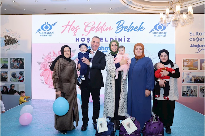 300 Minik için “Hoş geldin Bebek”