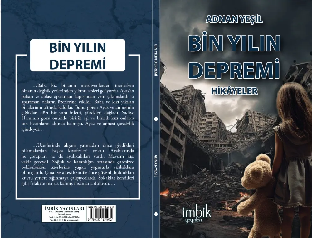 ‘Bin Yılın Depremi‘  isimli hikaye kitabı çıktı