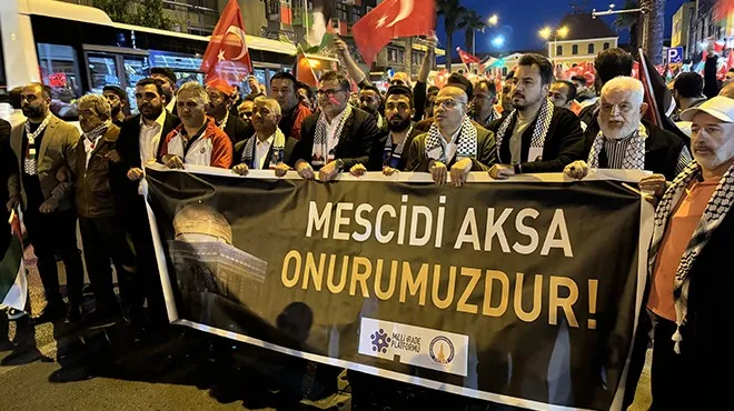 İzmir, Gazze İçin Yürüdü