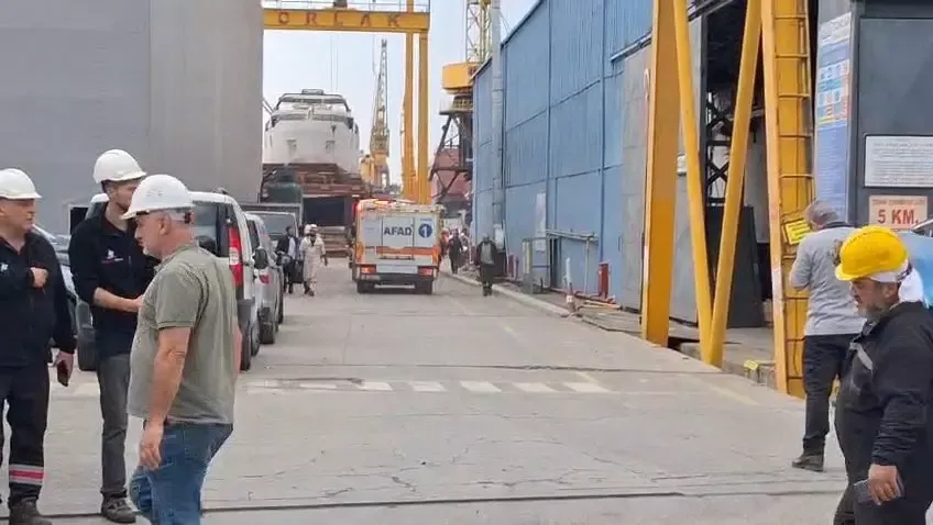 “Tuzla’da Tersanede Patlama: 1 Ölü, 4 Yaralı!