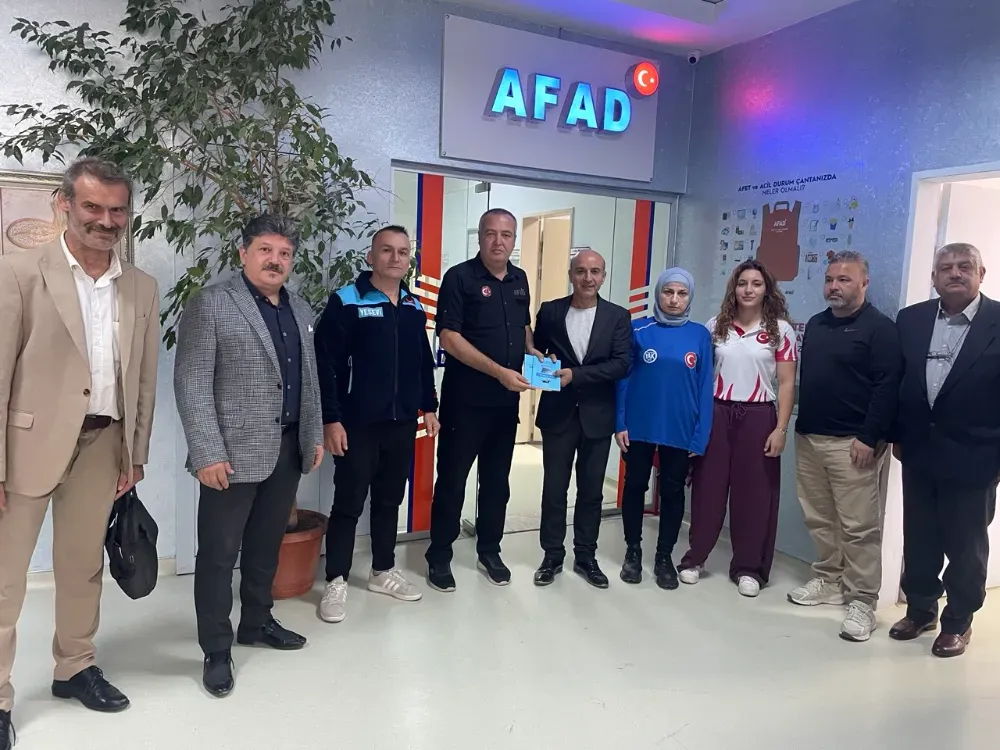 Yesevi Arama Kurtarma’dan Afad İl Müdürü’ne Ziyaret