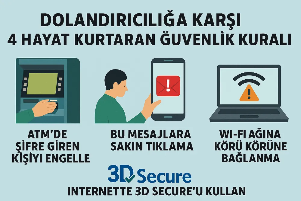 Dolandırıcılığa Karşı 4 Hayat Kurtaran Güvenlik Kuralı