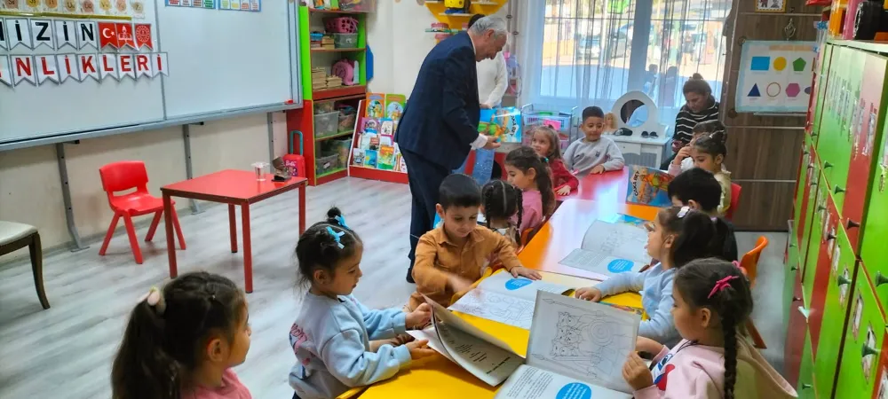 Yazar Ertekin Okulöncesi Çocuklarla Buluştu