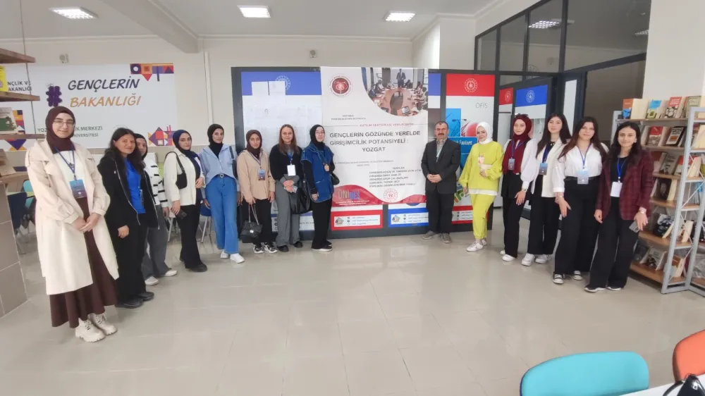 YOBÜ’lü Gençler Yozgat’ta Girişimcilik Potansiyelini Araştırıyor