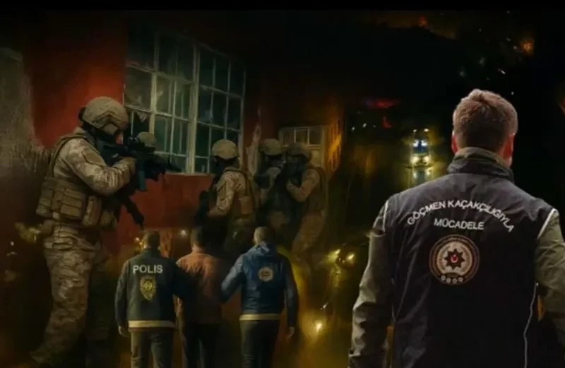  Göçmen Kaçakçılarına Büyük Darbe