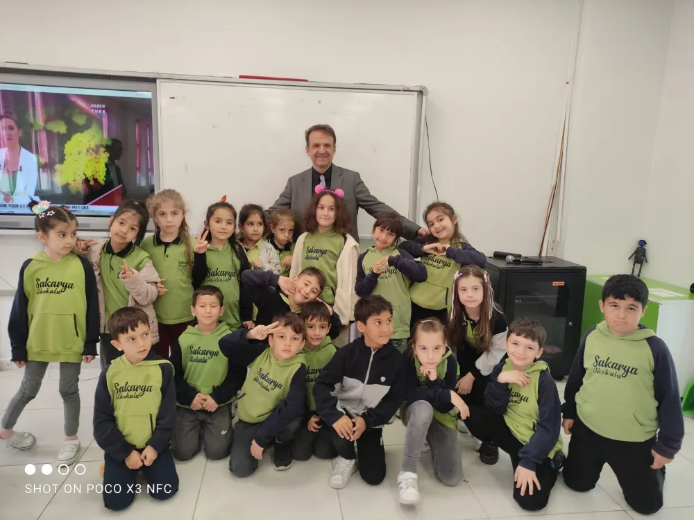 Sakarya İlkokulu’nda “Görünmeyen Tehlike” Konferansı: Mikroplastikler Masaya Yatırıldı