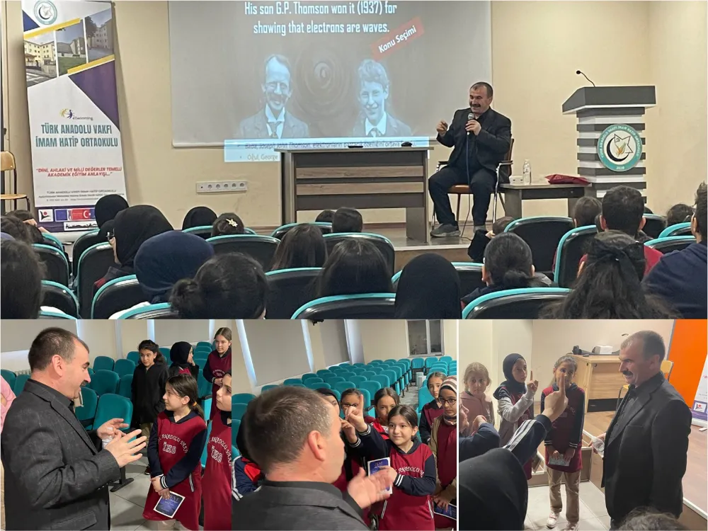 Prof. Dr. Mustafa Böyükata’dan Konya’da Öğrencilere Bilimle İlham Veren Söyleşi