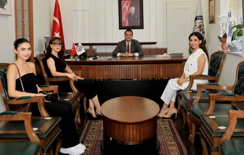 Çetiner’den Kaymakam Öztürk’e Ziyaret