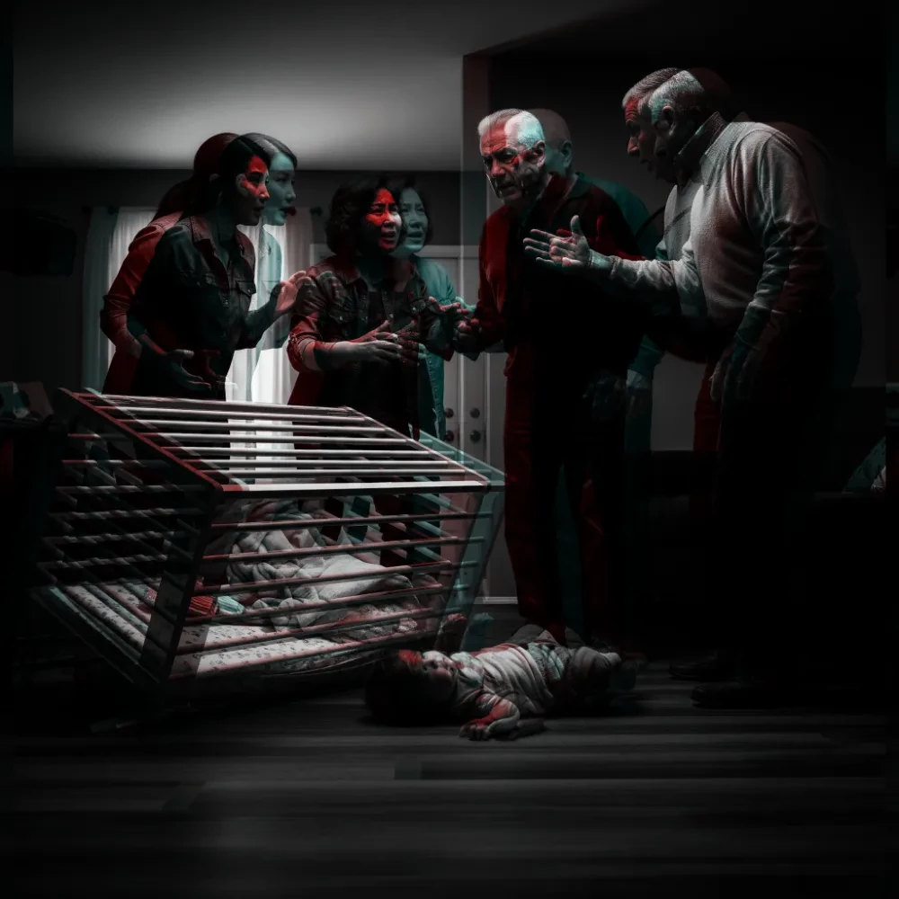 Aile İçi Tartışmada Beşik Devrildi, Bebek Yere Düştü!