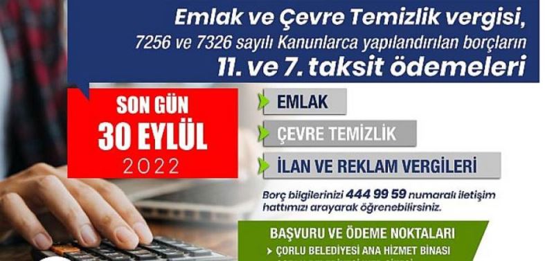 Taksit Ödemelerinizi Unutmayin