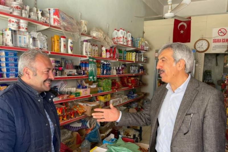 AK Partili Dal, Kilis esnafini ziyaret etti