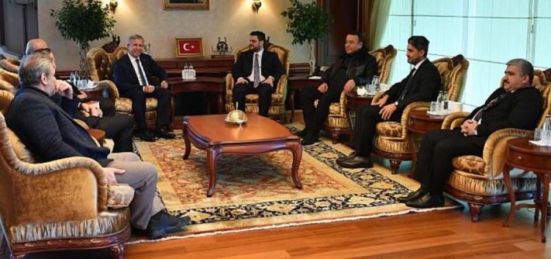 BTP liderinden Mansur Yavas’a ziyaret