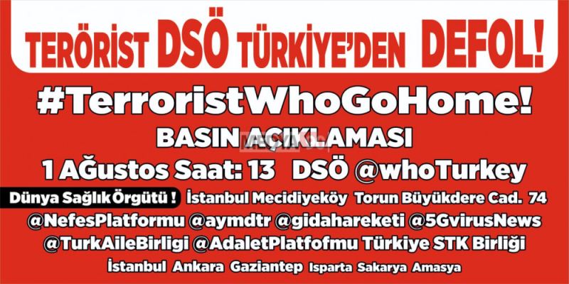 DSÖ, Covid Kadar Tehlikeli Bir Komplo Daha Üretti