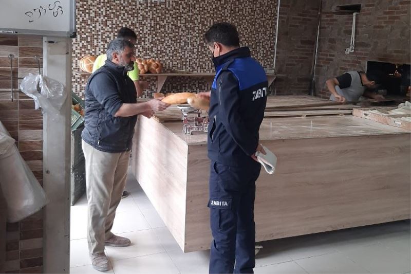 Zabita ekiplerinden firinlara denetim