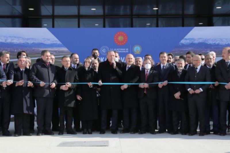 Tokat Havalimani törenle açildi