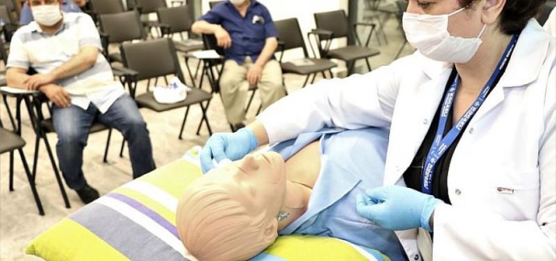 1 yilda 1090 kisiye hasta refakatçi egitimi verildi