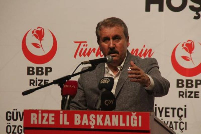BBP Genel Baskani Destici: Idam cezasini geri getirmeliyiz