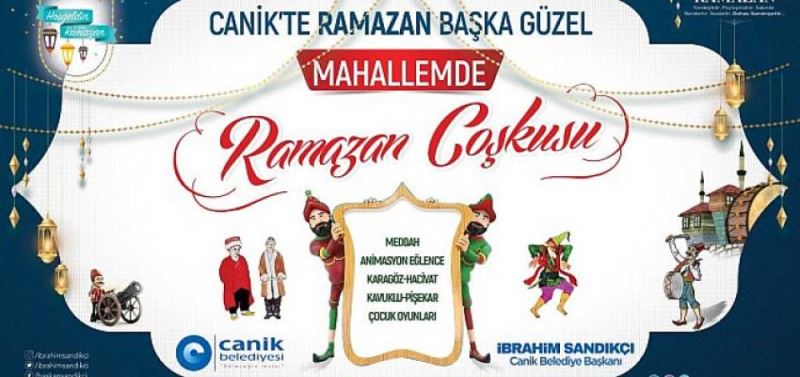 Çocuklar Ramazan Coskusunu Canik’te Yasayacak