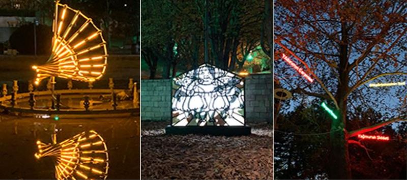 ISTANBUL’DA SANAT ISIKLA BULUSUYOR