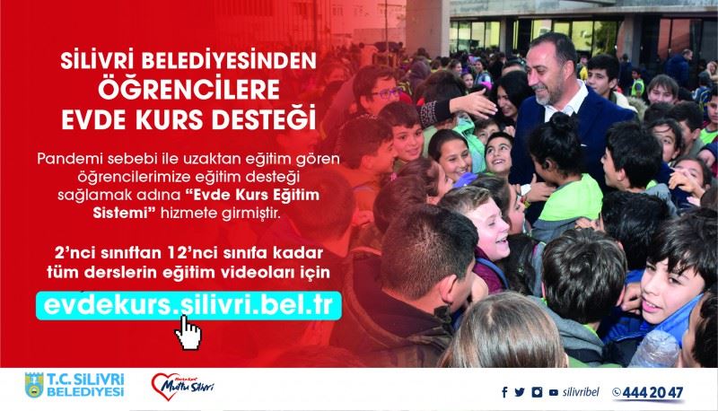SILIVRI BELEDIYESINDEN ÖGRENCILERE DESTEk