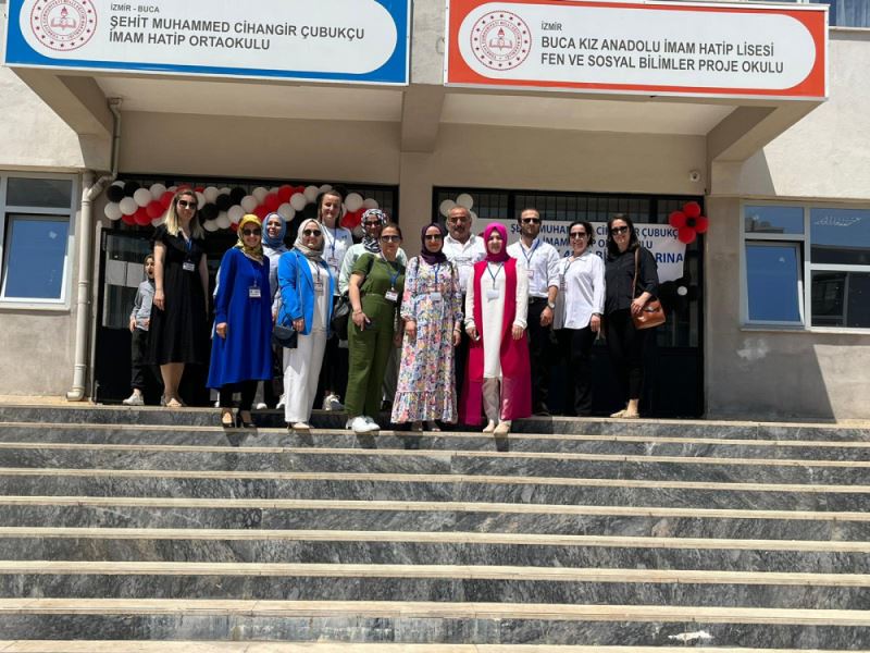 9. Bilim Fuarlari Sehit Muhammed Cihangir Çubukçu Imam Hatip Ortaokulunda gerçeklesti