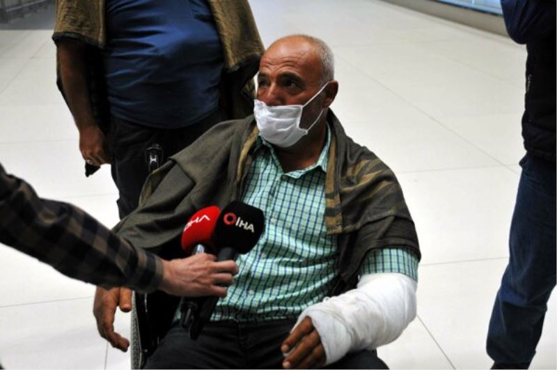 Türk isçilerin cenazeleri ve yaralilar Türkiye