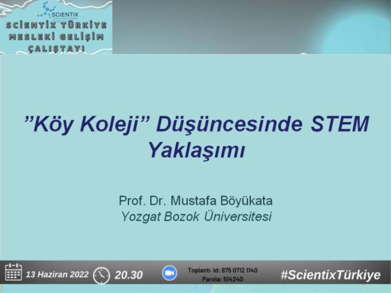 Açilis programinda da “Köy Koleji” konusuldu