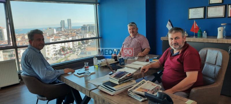 Arslan Özüduruk, Adnan Çakmak’i ziyaret etti