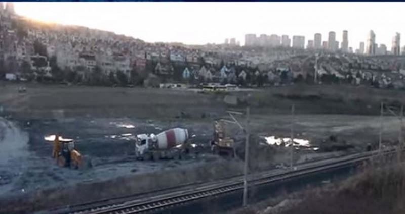 Bahçesehir-Bogazköy Istasyon Çalismasi Basladi