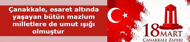 Kahramanlik destani kanla, canla, imanla yazildi