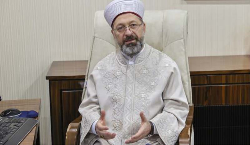 Skandal sözlere Diyanet Isleri Baskani Erbas