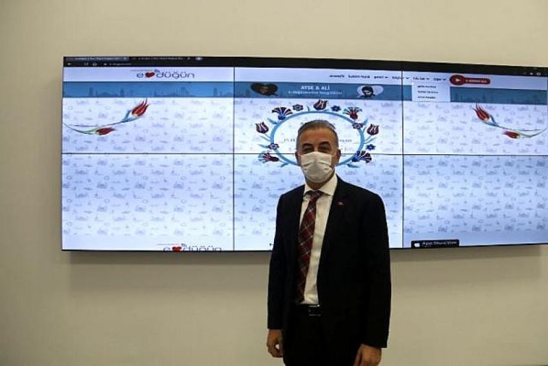 Dügünlerimiz artik sanalda olacak