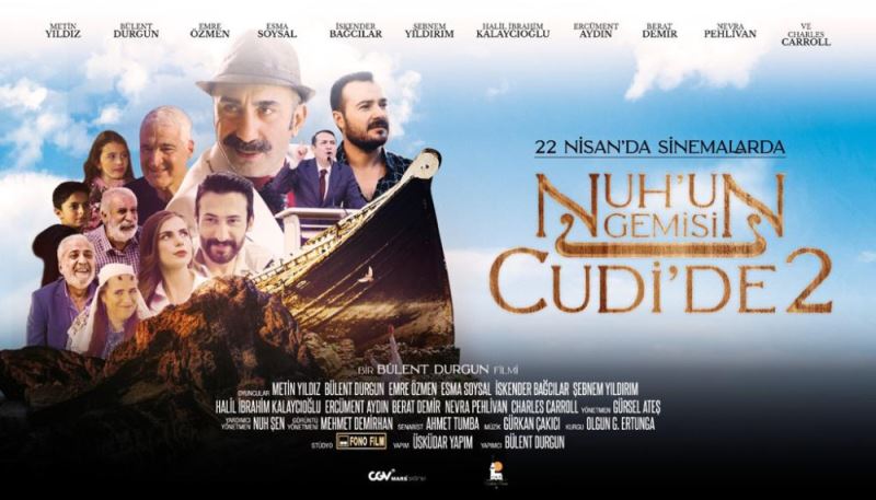 DÜNYA’DA BIR ILK! ‘NUH’UN GEMISI CUDI’DE 2’ ASIL YERINDE ÇEKILDI!