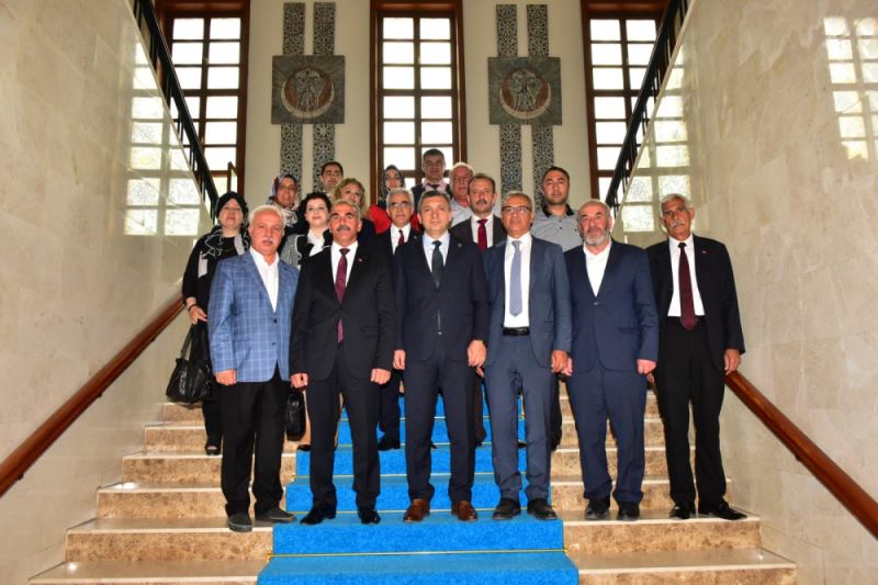 Malatya Platformu’ndan Vali Sahin’e ziyareti