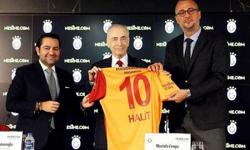 Nesine.com, Galatasaray’a sponsor oldu